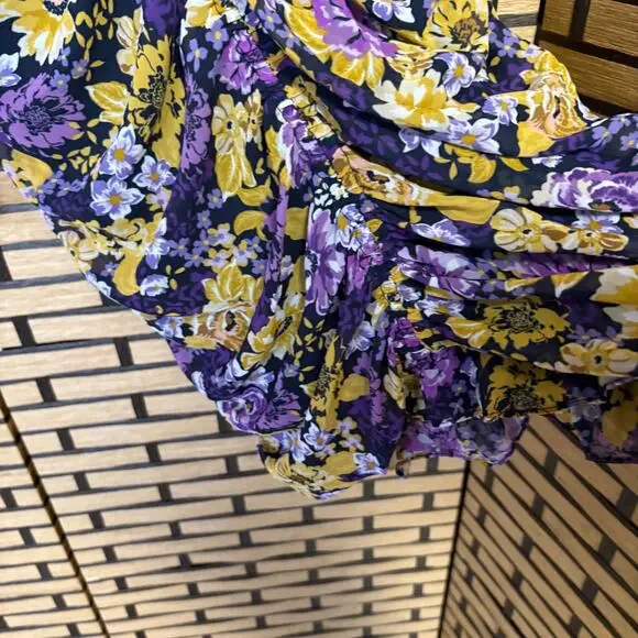 ASTR The Label Purple Floral Dress Size small - Picture 5 of 7